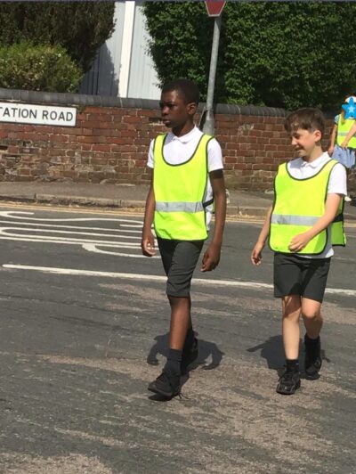 Some of our classes have enjoyed a Road Safety Workshop this week🚸